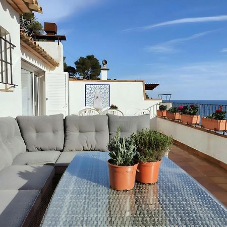 Tamariu Platja - Penthouse On Passeig Del Mar. Apartment Luaran gambar