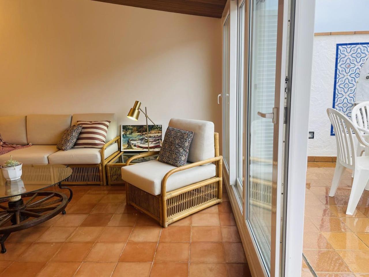 Tamariu Platja - Penthouse On Passeig Del Mar. Apartment Luaran gambar