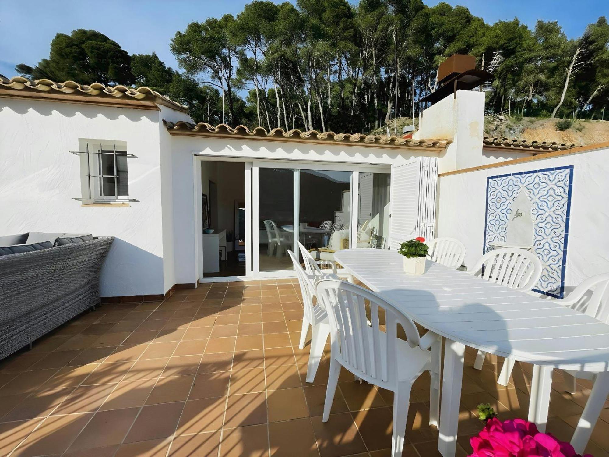 Tamariu Platja - Penthouse On Passeig Del Mar. Apartment Luaran gambar