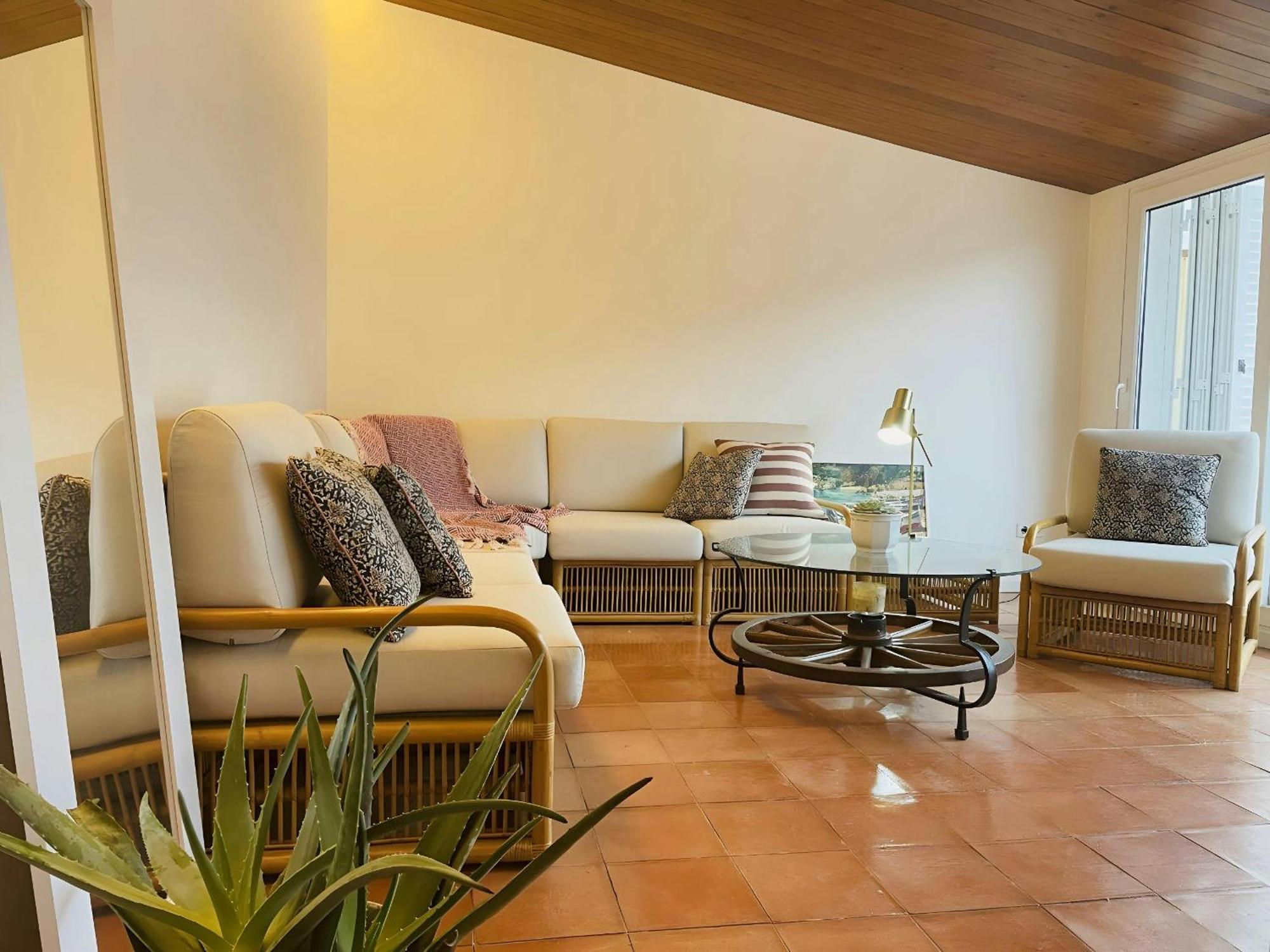 Tamariu Platja - Penthouse On Passeig Del Mar. Apartment Luaran gambar